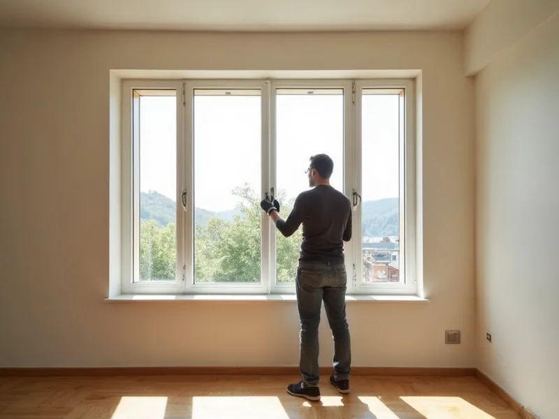 Pose d'une fenêtre neuve par un menuisier Fenêtres Genève